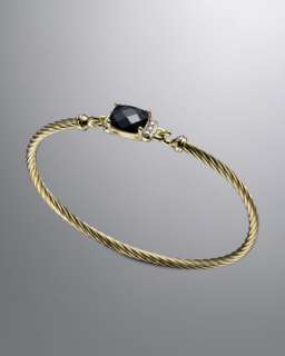 Petite Wheaton Bracelet, Black Onyx