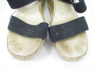KORS BY MICHAEL KORS Black Espadrilles Shoes Size 9  
