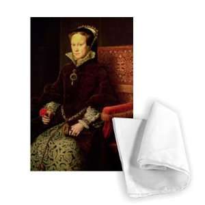  Queen Mary I (1516 58) 1554 (oil on panel)    Tea Towel 
