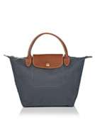    Longchamp Le Pliage Nylon Tote in Dark Grey Graphite 