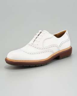 Perforated Lace Up Oxford  