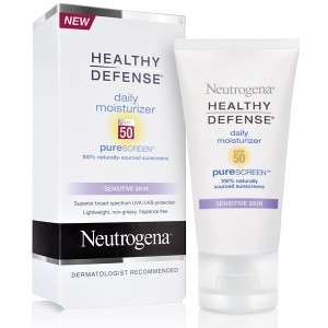   Neutrogena Healthy Defense Daily Moisturizer~Sensitive Skin SPF 50 NIB