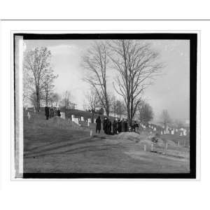  Historic Print (L) Lt. Richard Anderson funeral