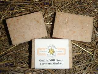 Homemade Goats Milk Soap *FARMERS MARKET*All Natural Handmade 