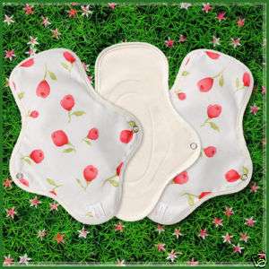 Pure Cotton Mama Cloth Menstrual pads / Regular 3 pcs  