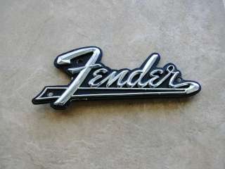 Original 1968 Fender Amp Logo   From a Princeton Reverb Amp  