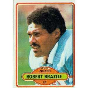  1980 Topps #79 Robert Brazile   Houston Oilers (Football 