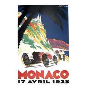  Monaco Grand Prix, 1932 By Robert Falcucci Highest Quality 