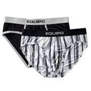 Equipo 2 pk. Striped Low Rise Brief
