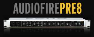 Echo AudioFire Pre8 Firewire Recording With 8 Microphone Preamps