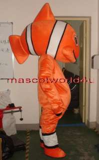 Professional Clown Fish Nemo Mascot Costume Adult Size  