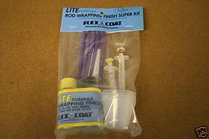 Flex Coat 2 oz. Lite Formula Rod Finish SUPER Kit, F2KL  