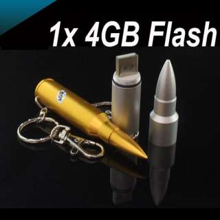  Bullet Shaped USB 2.0 Flash Memory Drive Unique Fashion Gift  