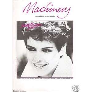  Sheet Music Machinery Sheena Easton 95 