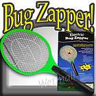   electronic bug zapper tennis racket insect fly swatter returns
