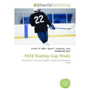  1978 Stanley Cup Finals (9786134198448) Frederic P. Miller 