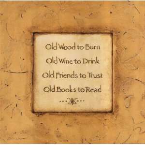  Old Wood To Burn Finest LAMINATED Print Stephanie Marrott 