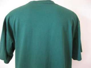   Majestic NFL GREEN BAY PACKERS Logo Green Football Fan T Shirt XL