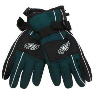 Philadelphia Eagles NFL Color Block Winter Nylon Gloves   GREAT GIFT 