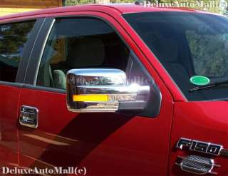 2009 2012 FORD F150 / F 150 Chrome Mirror Covers (2 PCS Right & Left)