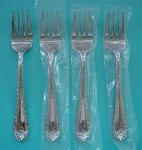 Reed & Barton ROYAL BRITANNIA Salad Forks 4 NEW  