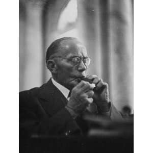  Senator Theodore G. Bilbo, Lighting His Cigar Photographic 