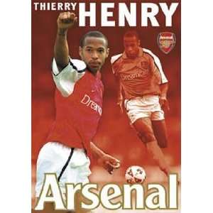  Thierry Henry Power Poster Print