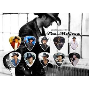 Tim McGraw Guitar Pick Display Limited 100 Only