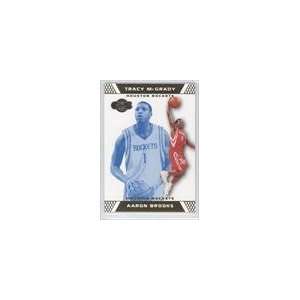   Gold Blue #64   Aaron Brooks/Tracy McGrady/89 Sports Collectibles