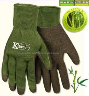 FORM FIT GRIP Soft Bamboo Work Garden Gloves S M L XL  
