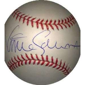  Vince Coleman autographed Baseball