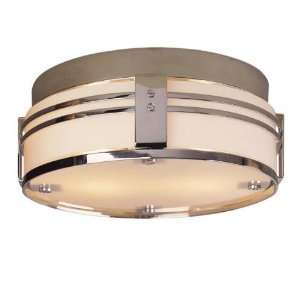 Visual Comfort TOB4003CH Chrome Thomas OBrien Ted 2 Light Flush Mount