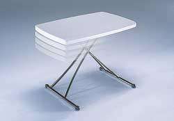 8241 Lifetime 30 White Granite Personal Folding Table  