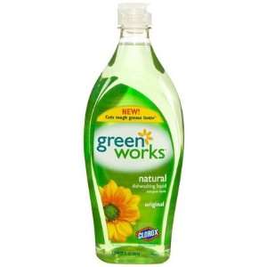  Green Works Natural Dishwashing Liquid 22 oz (Pack of 6 