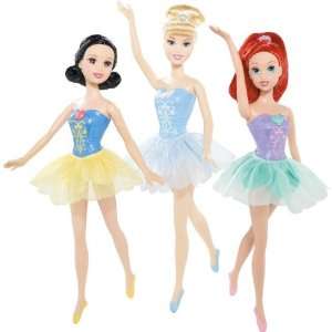   Princess Ballerina Snow White, Cinderella, Ariel Dolls Toys & Games