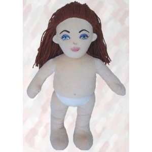    Angeline Doll 15  Make Your Own Stuffed Doll Kit Toys & Games