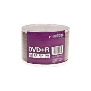  Imation 27276 DVD Recordable Media   DVD+R   16x   4.70 GB 