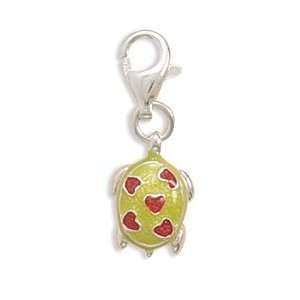  Turtle Charm with Lobster Clasp Jewelry