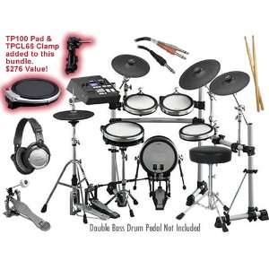  Yamaha DTX790K Electronic Drum Kit DRUM ESSENTIALS BUNDLE 