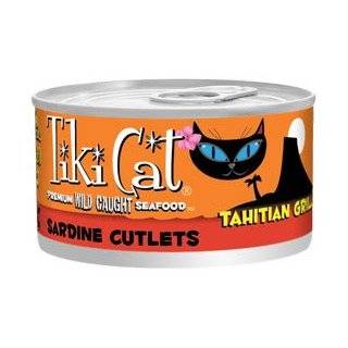 Tiki Cat Tahitian Grill   Sardine Cutlets (12/2.8oz cans) by Tiki Cat