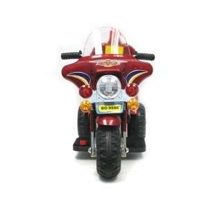 Harley Style Motorcycle Battery Operated   Red  Sports 