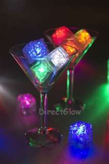 Set of 12 Litecubes Multicolor Light up LED Ice Cubes  
