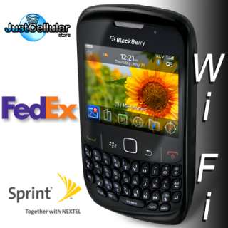   BlackBerry Curve 8530 3G Black WiFi Cell Phone No Contract [SPRINT