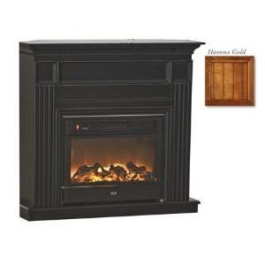   52700NGHG 44 in. Corner Fireplace Mantel   Havana Gold