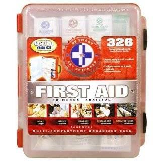First Aid Kit With Hard Case  326 pcs  First Aid Complete Care Kit 