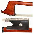 Pernambuco Violin Bow.Silver Engraving. 4 4 items in semibreve violin 