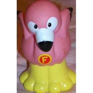 Fisher Price Little People Flamingo F Alphabet Zoo Replacement 