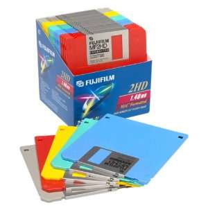  Fujifilm 3.5 Floppy Disk 2HD Mac Formatted (25 Pack 