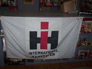 IH INTERNATIONAL HARVESTER ORIGINAL COMPANY FLAG  