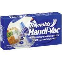   Vac Quart Size Vacuum Bags, 14 bags, Genuine Reynolds Handi Vac brand